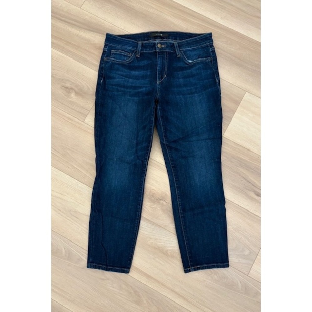 JOE'S Jeans Women's Size 30 Dark Wash Denim Ankle Crop Mid-Rise Slim Fit